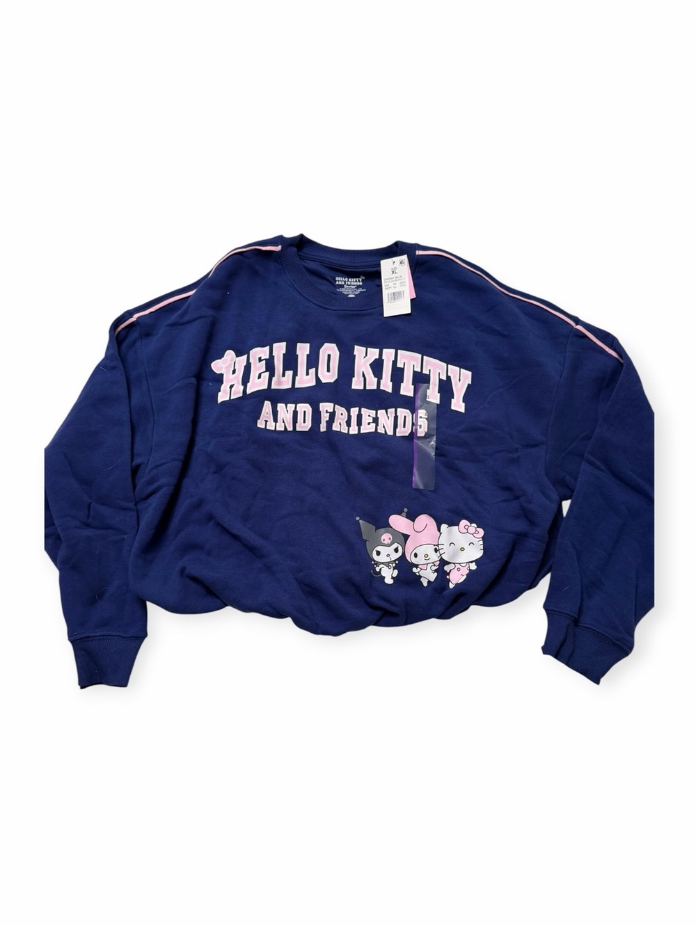 Hello Kitty and Friends Navy Crewneck Sweatshirt - Women’s